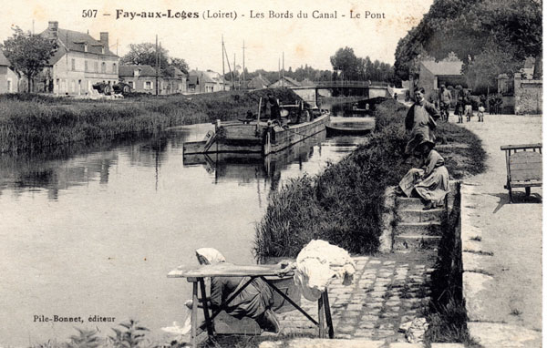 Le canal du côté de Donnery